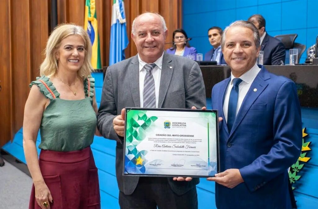 Coronel David homenageia personalidades importantes no MS com Títulos de cidadão sul-mato-grossense